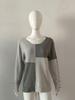 2026 Fashionable Women's Color Block Knitwear Cardigan - Casual, Loose, Round Neck