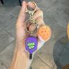 Creative Cartoon Pickleball Paddle Keychain Ornament - Fun Unisex Backpack Pendant Gift