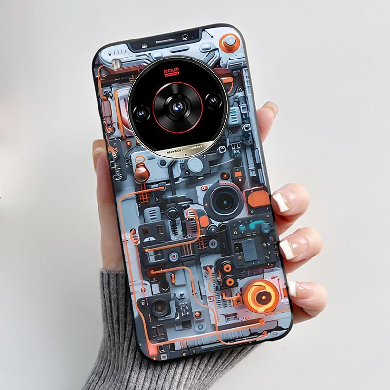 Funda Para ZTE Nubia Focus 2 Ultra Funda Z2463N Estética Lujo Linda Genial Niños Niñas Funda de Silicona Suave para Nubia Focus2 Ultra 5G