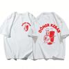 Letnie Sportowe Koszulki z Nadrukiem Kebab Czyste Unisex Odzież Krótki Rękaw Zabawne Koszulki Unisex Koszulki Vintage