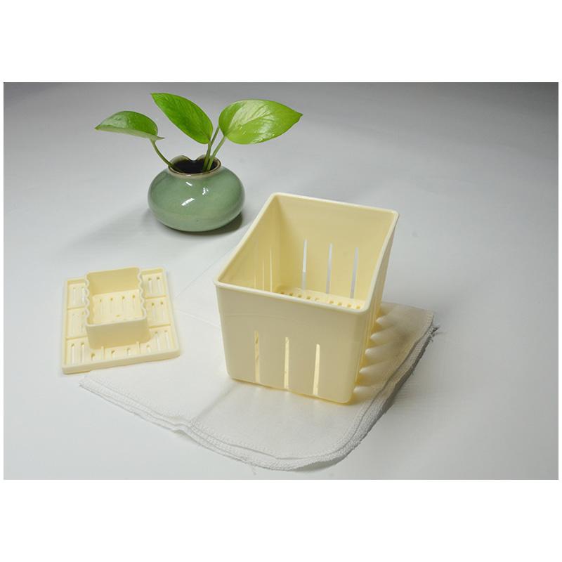 

1/2/3 Sets Plastic Tofu Press Mould Homemade Food Grade Mould Making Mold for Kitchen Soybean Curd Cheese Cloth Kitchen Tools