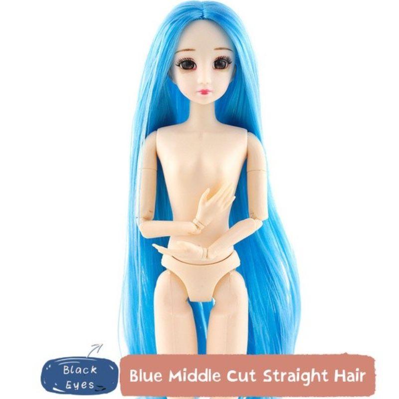 Muñeca de Moda Bjd 20 Articulaciones Maquillaje Diy Princesa Niña Juguete Regalo Para Niñas Ojos 3D
