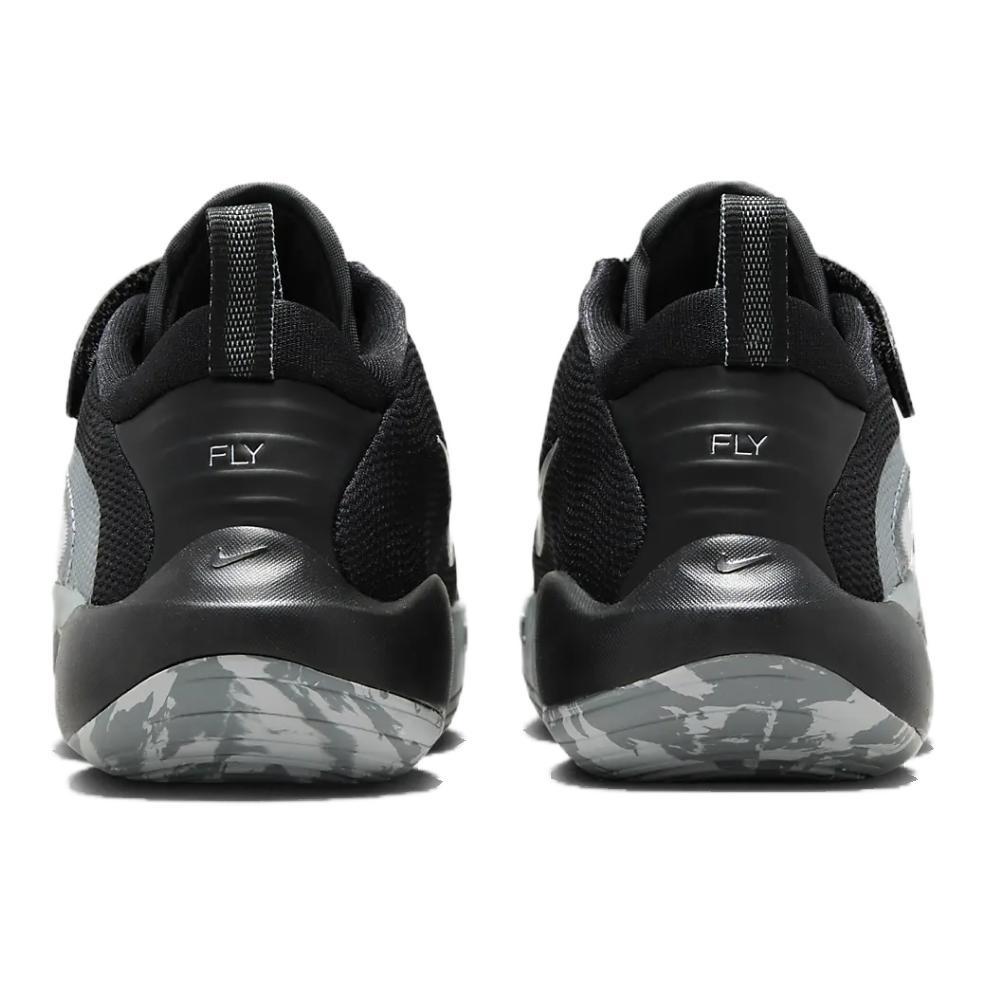 Nike ISOFLY Low Top Children's Basketball Shoes Black Children Aged 3 7 Years Old Kids' FQ7670-001