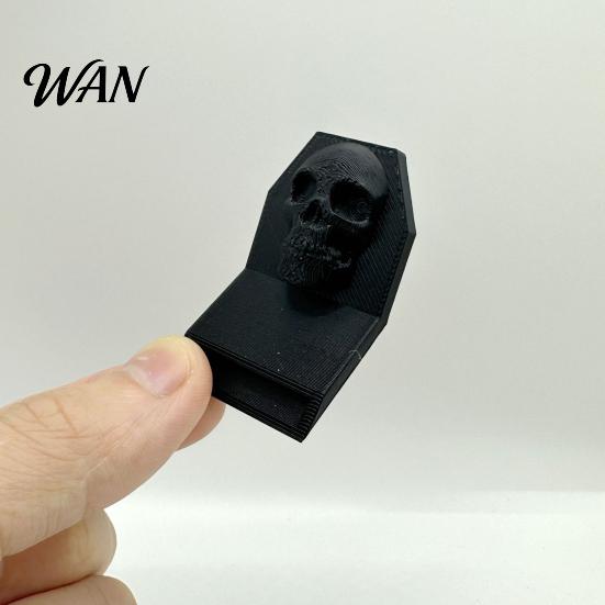 Einfacher Dosenöffner Gothic Totenkopf Öffner, 3D-gedrucktes Zuglaschen-Werkzeug, Trendiges Küchenzubehör Geschenk für Freunde Stabil