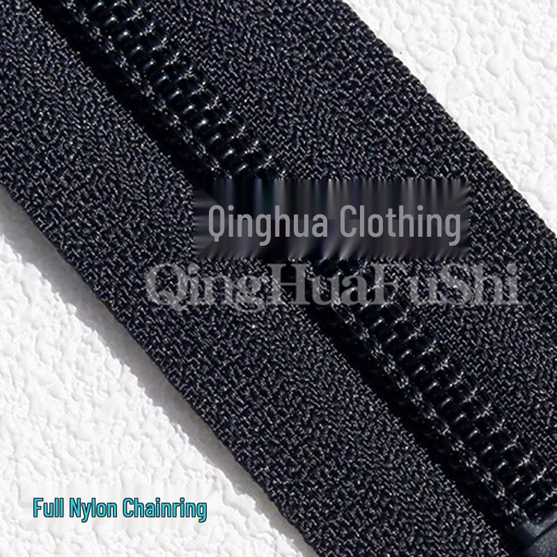 YKK Nr.. 5 schwarze Nylon-Reißverschlüsse mit langem Zipper für Hosen, Taschen, Gepäck und Koffer.