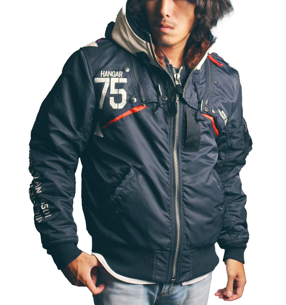 Remodel Mark2 REMODEL MARK2 6182195 086 [AVIREX] MA-1 MA-1 Men's 783-8252056 (XL, ROYAL)