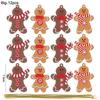 Gingerbread Man Ornaments Xmas Tree Hanging Pendant 2025 Merry Christmas Decorations for Home 2025 New Year Gift Navidad Noel