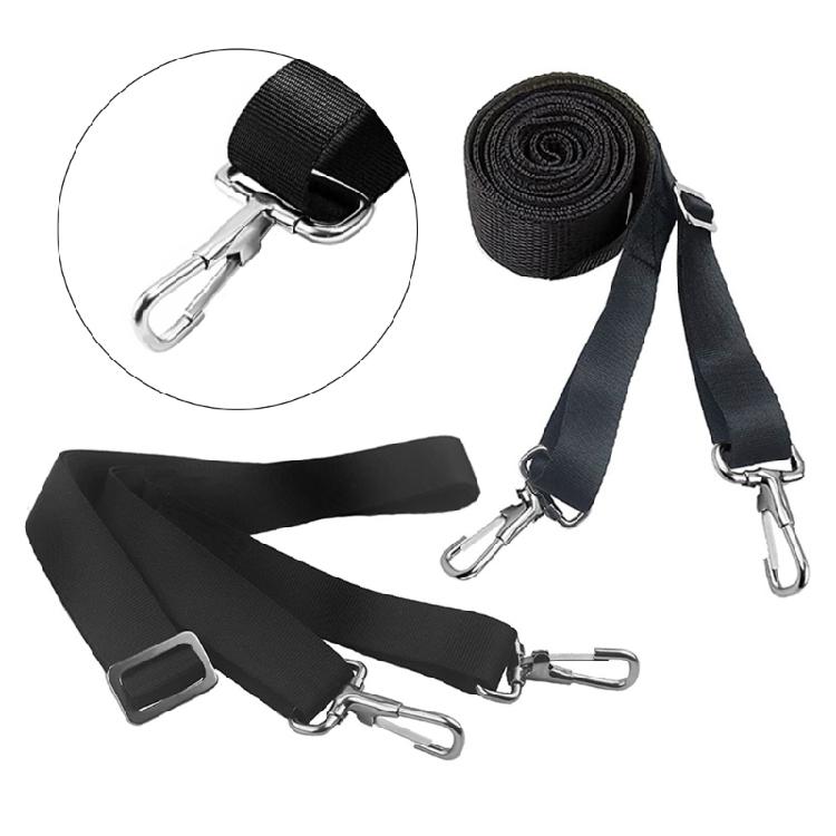 Bimini Top Hardware Marine Awning Webbing Straps with Stainless Steel Snap Loop