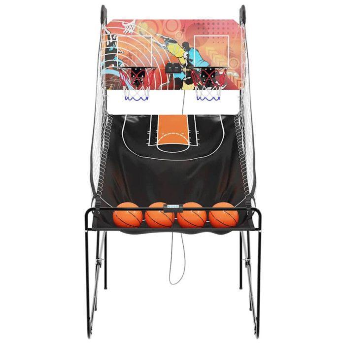 Machine d arcade de basket avec 4 balles pour 2 joueurs