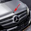 Car Sticker For Mercedes Benz Mercedes Benz Flat Hood Bonnet Logo Emblem Badge Automobile Accessorie G350 G500 G55 G63 G65 Star