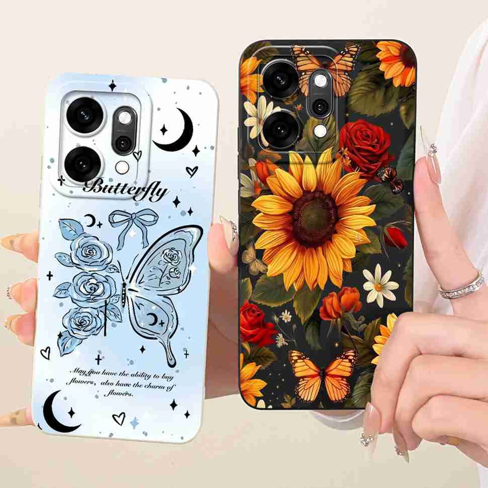 For Oppo Reno14 Pro 5G Case Fashion Cartoon Cat Soft Silicone Back Cover For Reno14 Pro PKZ110 CPH2739 Phone Cases Bumper
