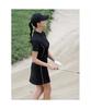 BEANPOLE GOLF [B_Under] Women'S Line Point A-Line Culottes Black