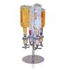 4-Head Rotating Wine Rack Liquor Dispenser Creative Wine Inverted Holder Stand