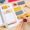 Teacher Sticky Notes, Teacher Appreciation Gift, Blackboard Self-Stick Note Pads with 3 Point Pens, Writing Memo Pages Kids Employee School