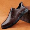 Genuine Leather Men Formal Shoes Luxury Comfy Formal Dress Footwear Outdoor Man Business Shoes Leisure Walk Derby Shoes Sneakers