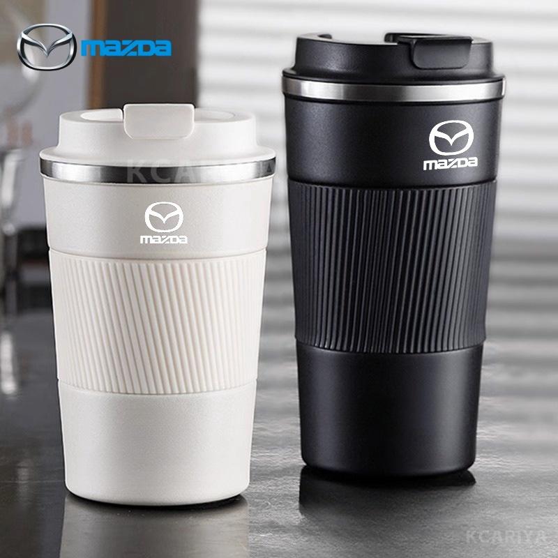 Edelstahl Kaffee Thermosbecher Auto Vakuumflasche Reise Thermobecher Für Mazda CX4 CX5 CX7 CX8 CX9 CX30 Atenza Axela Auto