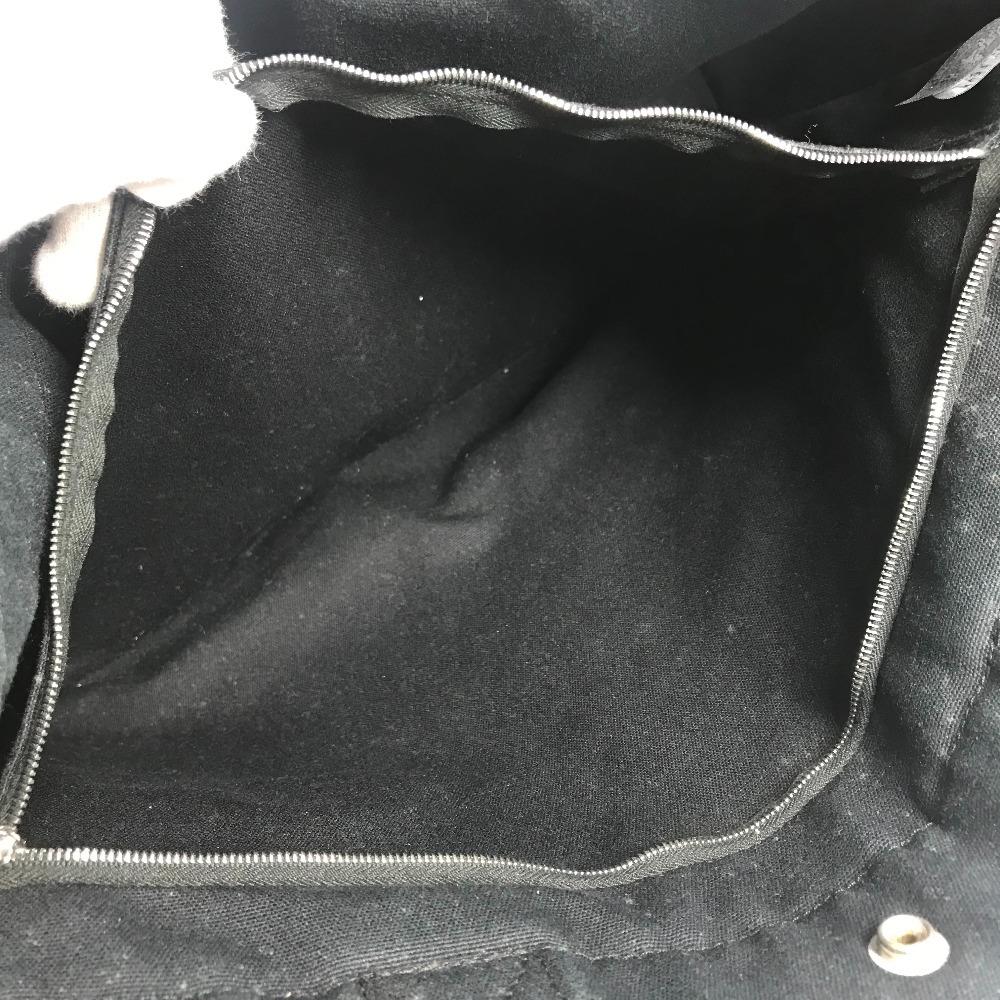 Hermes Fourre ToutGM Fourre Tout GM Tote Bag Shoulder Bag Canvas Black/gray