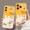 Cute Honey Winnie the Pooh Apple 11promax Mobile Phone Case iPhone11 All Inclusive 11 Space 11 Transparent 11 Soft