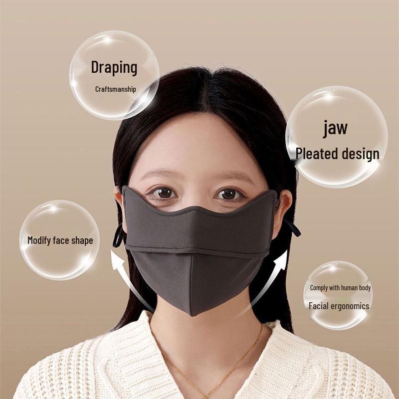 Exklusiv für Neueinsteiger: Damen 3D Winddichte Maske - Hochwertiger Augeneckenschutz für Herbst & Winter