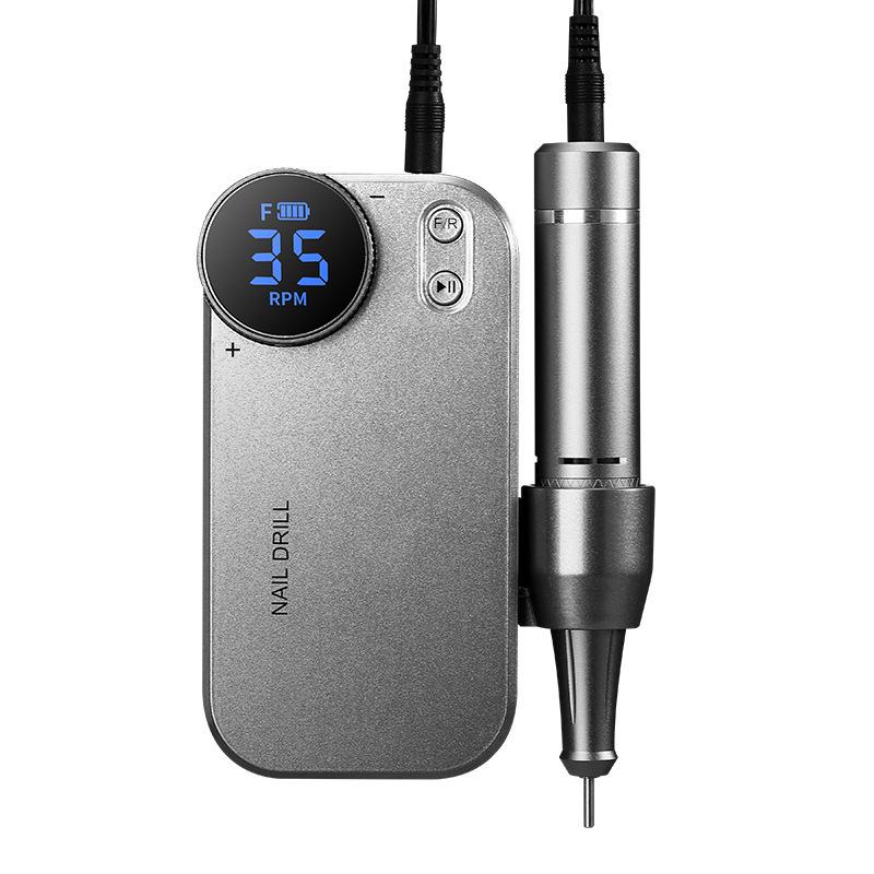 Портативная электрическая пилка и полировщик для ногтей
