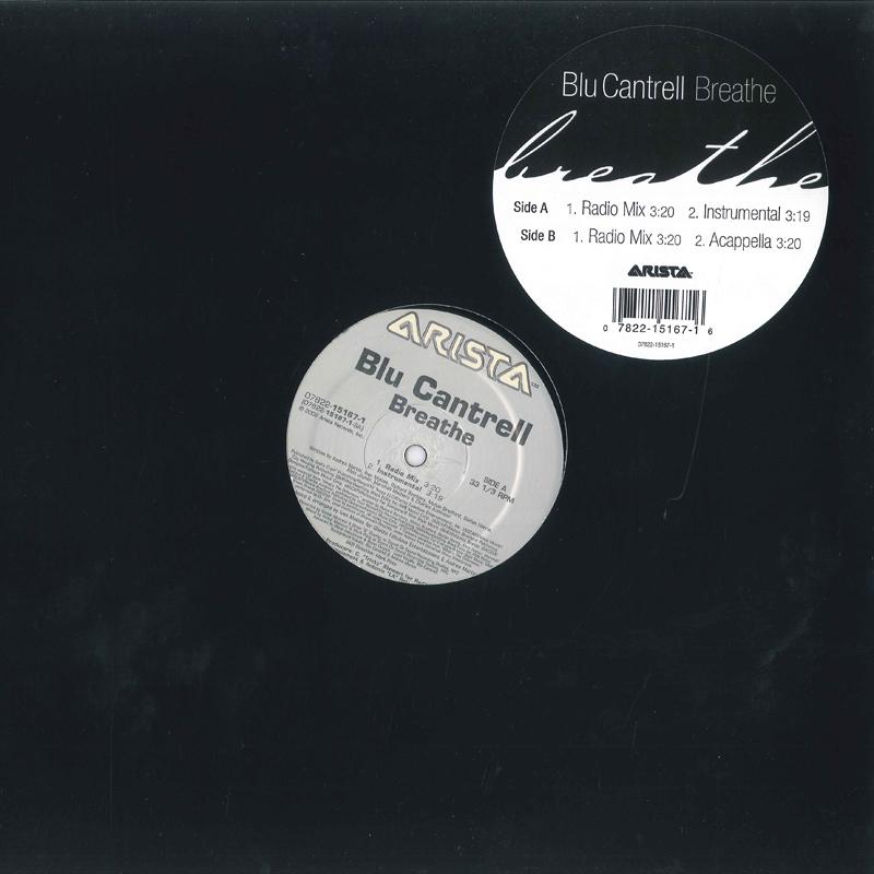 

12inch Record BLU CANTRELL - Breathe 07822151671 ARISTA 2002 US Soul/Funk Used