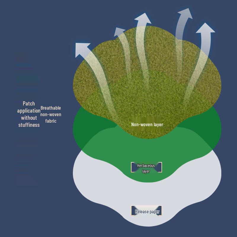 Mugwort Herbal Beauty Patches for Slimming & Oil Control