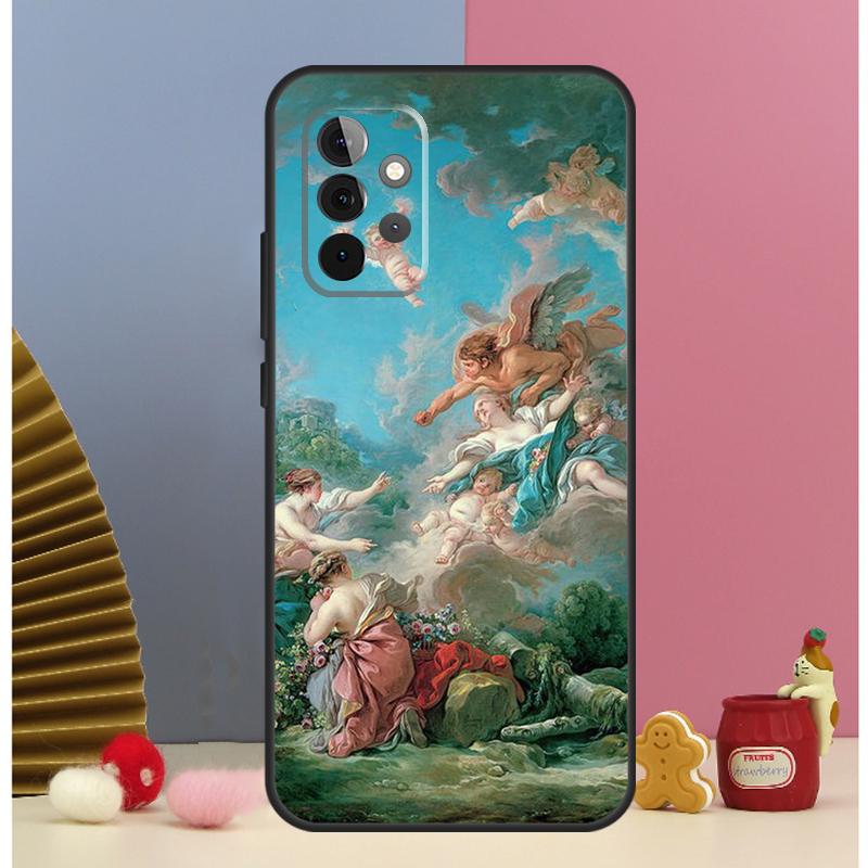 Renaissance art Painting Phone Case For Samsung Galaxy A12 A32 A52 A14 A24 A34 A54 A53 A33 A13 A15 A25 A71 A51 Cover