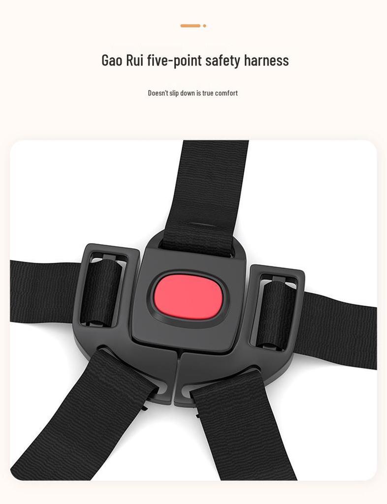 Lightweight Baby Stroller: Sit and Lie, One-Key Fold, Four-Wheel Shock Absorption, Outdoor Umbrella Car.