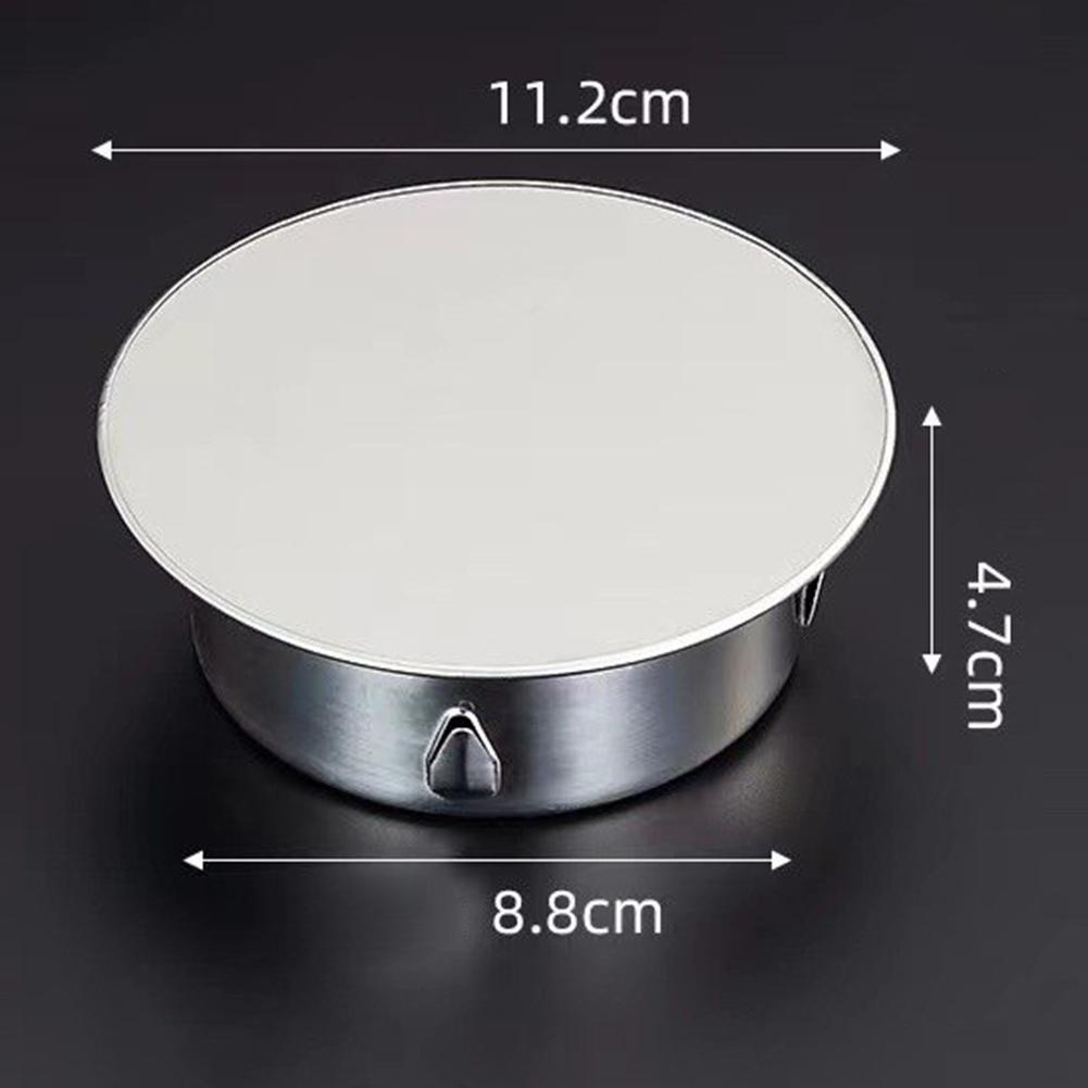 Kaminlochdeckel, Ofenrohrabdeckung, Innenstopfenabdeckung, Edelstahl-Ofenrohr-Lüftungskanäle, Wand-Luftauslass, geruchsdichter Stopfen