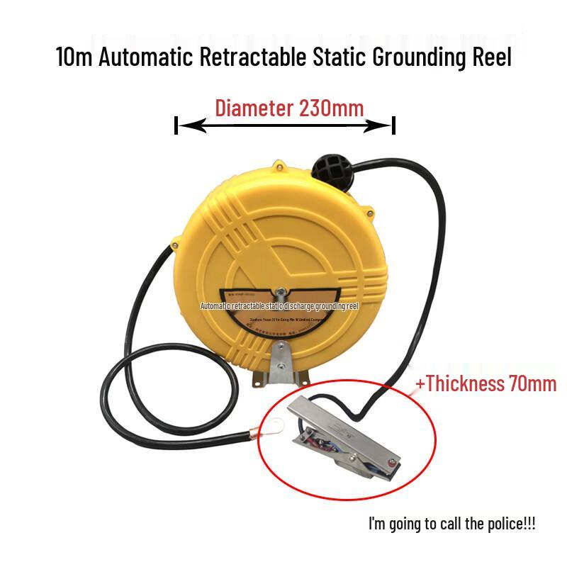 Tank Truck Electrostatic Grounding Reel with Alarm