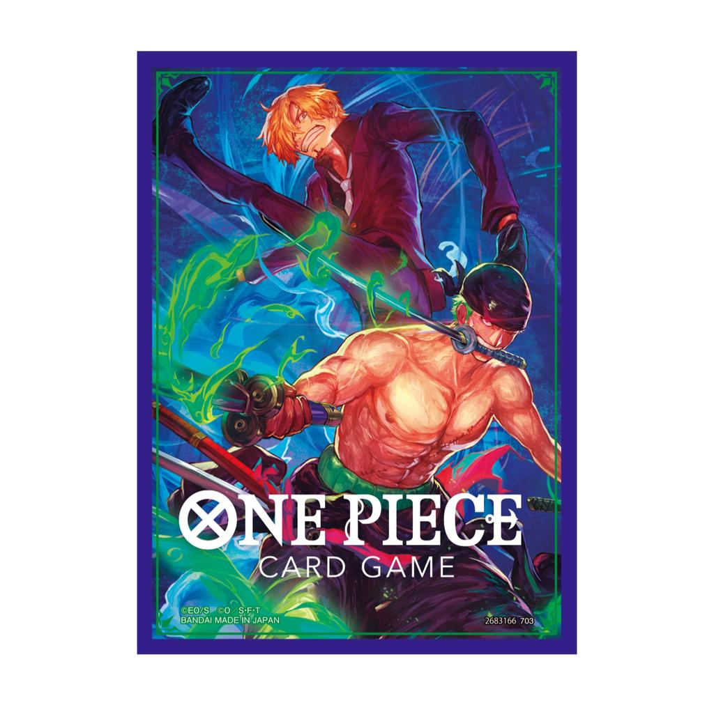 Pochette officielle pour cartes du jeu de cartes BANDAI ONE PIECE, 5 exemplaires (Ensemble 4)