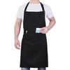 1pc Unisex Polyester Apron Short Half Waist Waiter Work Uniform For Kitchen Supplies, Hotel Restaurant Attendant Waist Apron, Kitchen Apron