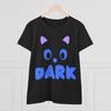 Shadow Paws Women's Tee – Cute & Edgy Cat Graphic Shirt, Soft & Comfy Fit