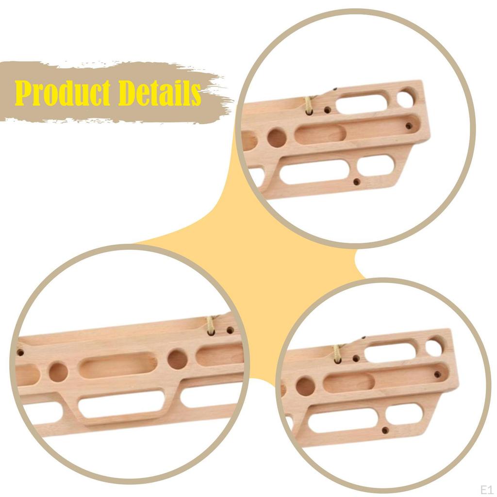 Climbing Hangboard Home Equipment Finger Strengthener Forearm Exerciser Training Board for