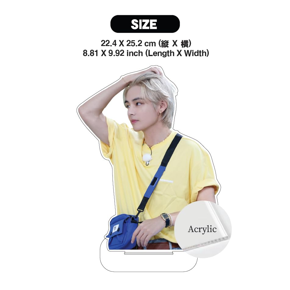 BTS Big Acrylic Stand Big Acrylic Stand Acrylic Stand (V 01)