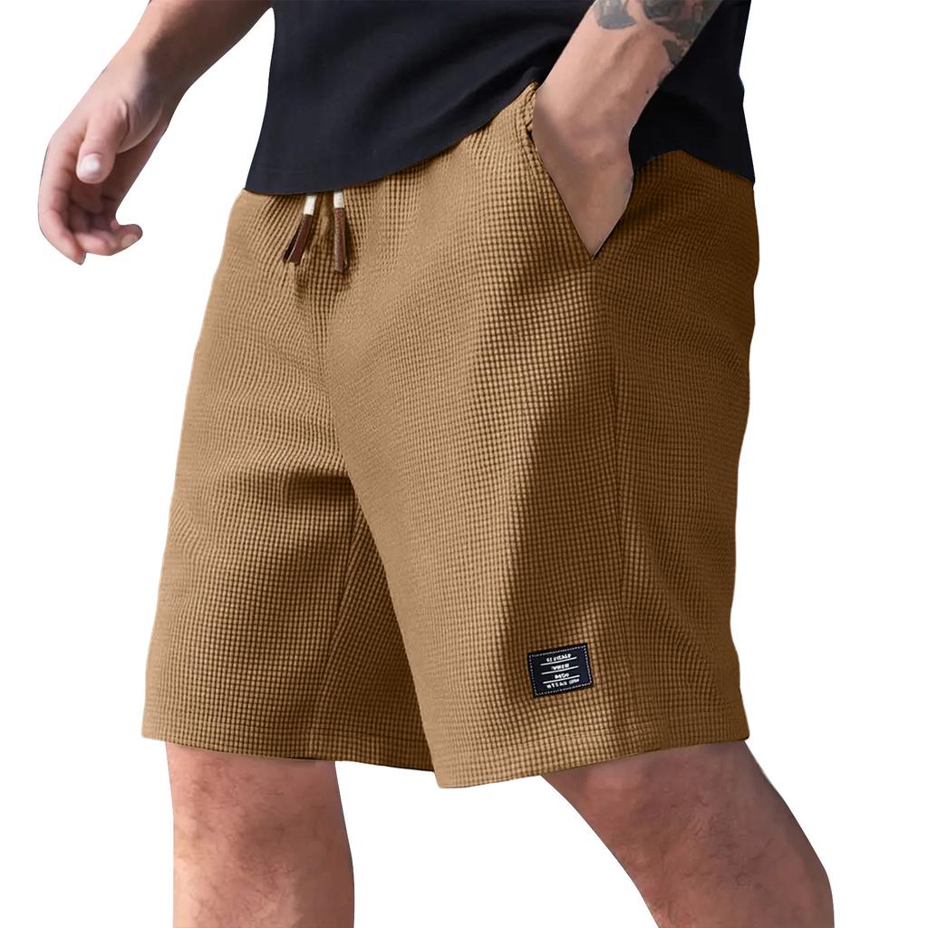 Men's Summer Color Casual Multi-Pocket Sport Cargo Shorts