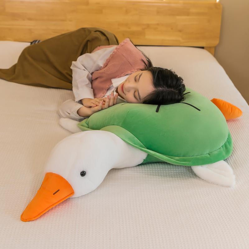 Turtle big goose plush toy cute turtle goose sleeping pillow doll doll grab machine doll machine