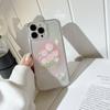 Pink Tulip for Iphone16 for Apple Phone Case 17pro Max All Inclusive 11 Silicone 15 Laser XR Set X