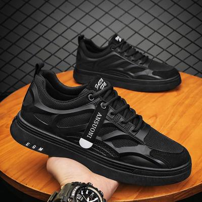 Mode Herren 2024 Neue atmungsaktive Mesh-Sport- und Freizeitschuhe Trend Student Leichte und langlebige Laufschuhe Herren Vulkanisierte Schuhe