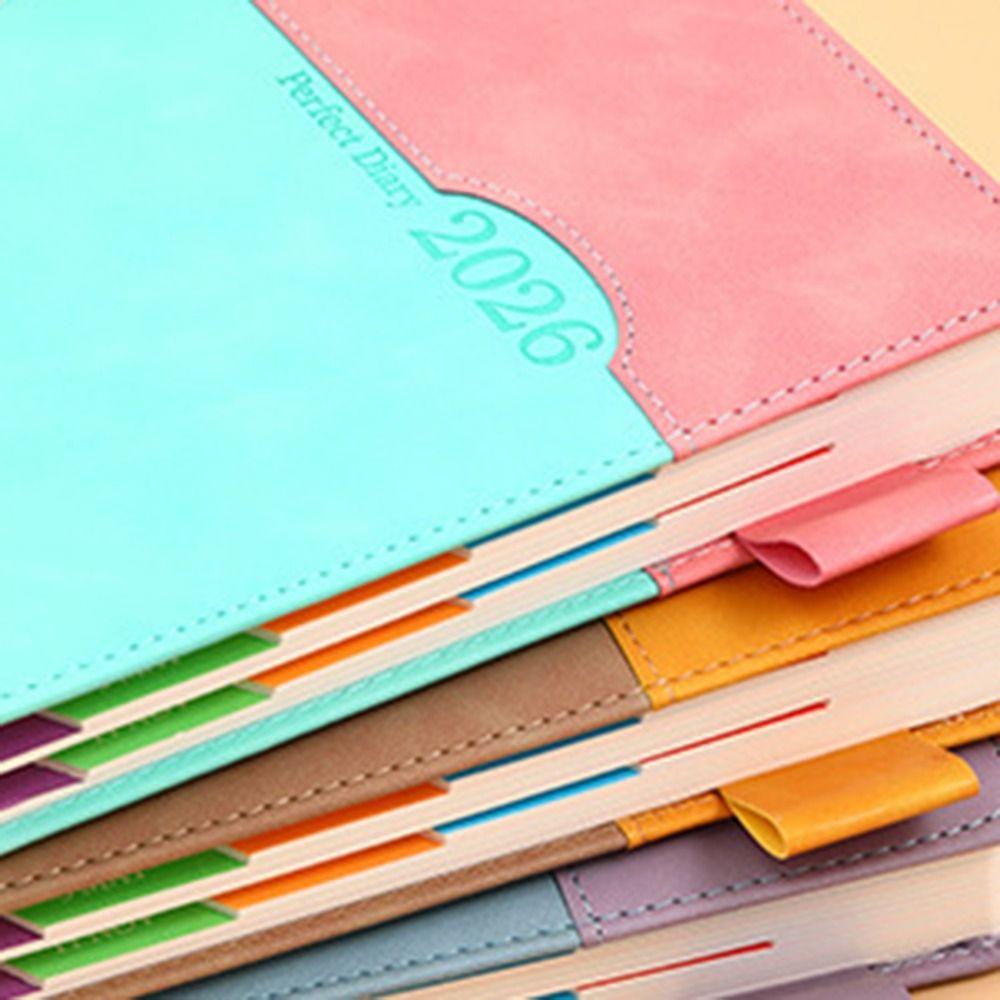 English 2026 Schedule Planner Notepad Thick Paper To-do List Notebook Stationery