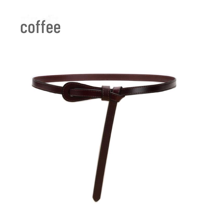 

Женский поясной ремень из натуральной кожи в стиле ретро — универсальный и декоративный 105 cm