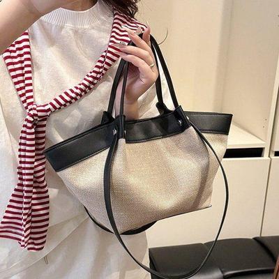 Stylish Women's Canvas Dumpling Bag - 2025 Summer, Versatile Zipper Shoulder Handbag for Travel, Commute & Shopping