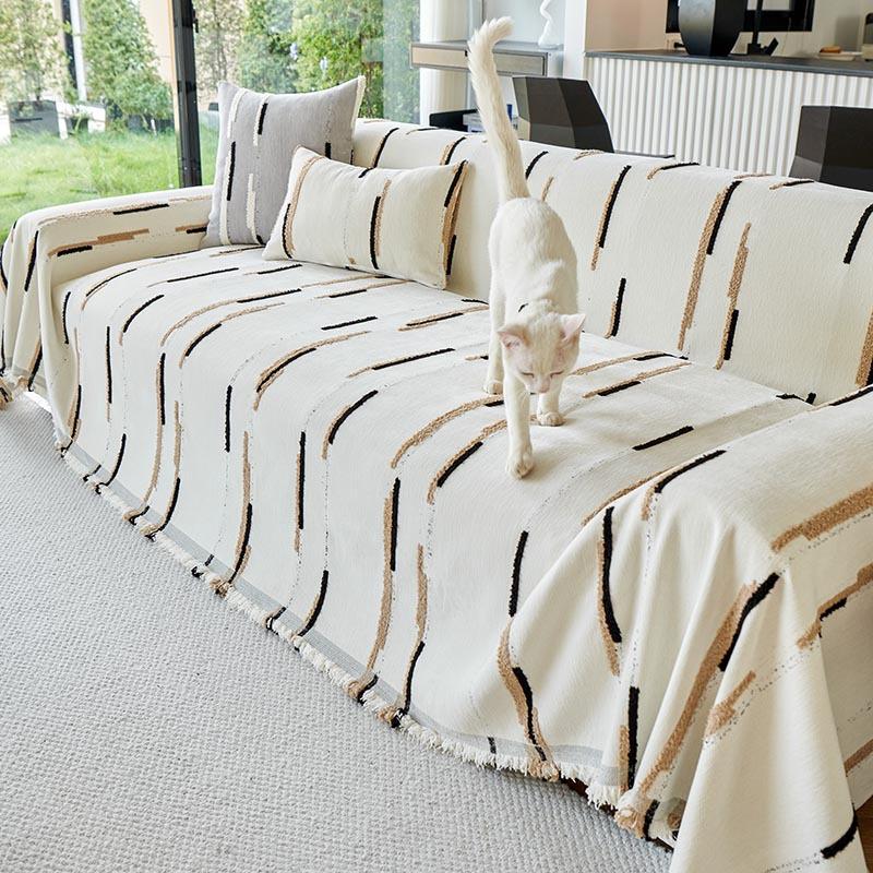 1pc Luxurious Sofa Cover Cloth Universal Sofa Cover Cloth Autumn/Winter Sofa Cover Cloth Anti Slip Sofa Cover Cloth Large Size