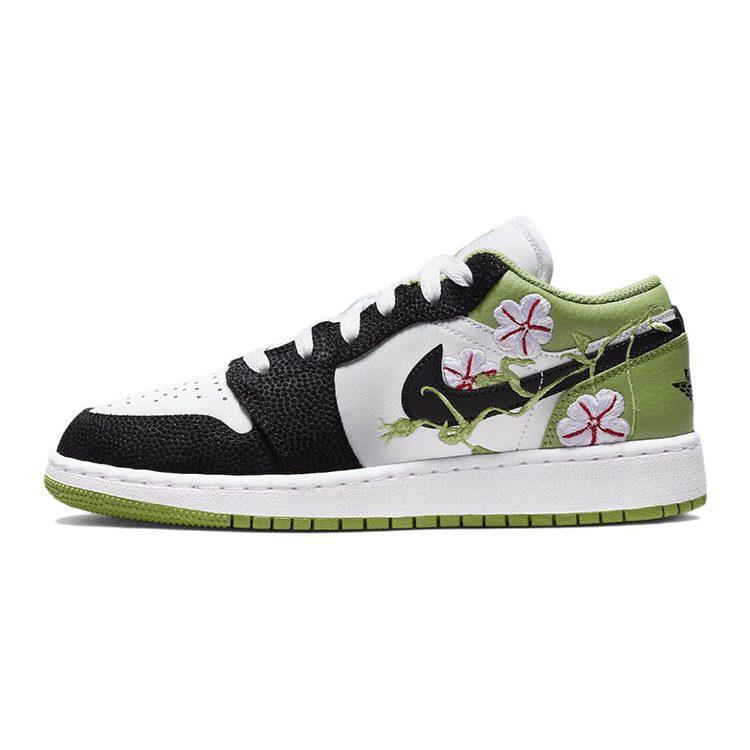 Jordan Kids Air Jordan 1 Low SE "Floral" Sneakers DQ8389-100