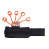 Finger Strengthener Improve Flexibility Hand Grip Strength Trainer with 5 Replace Rings 75lbs