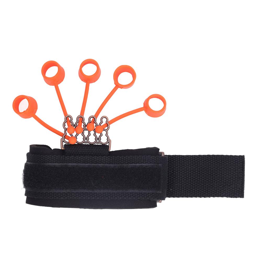 Finger Strengthener Improve Flexibility Hand Grip Strength Trainer with 5 Replace Rings 75lbs