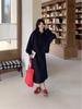 European High-End Women's Blue Patchwork Suit Set for Early Spring 2026 - Age-Reducing, Casual Fashion