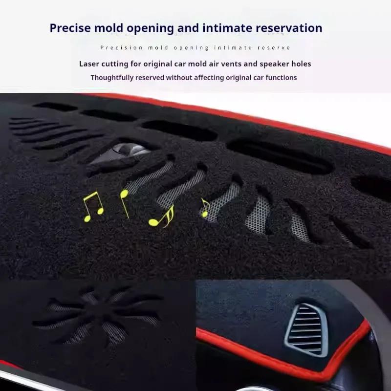 For Jaguar XF 2009-2015 Models Car Dashboard Cover Sun Shade Mats Avoid Light Pads Instrument Panel Protective Car Accessories