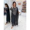 Bollywood Indian Women Kurti Pant Dupatta Set Designer Party Wear Top Kurta Set