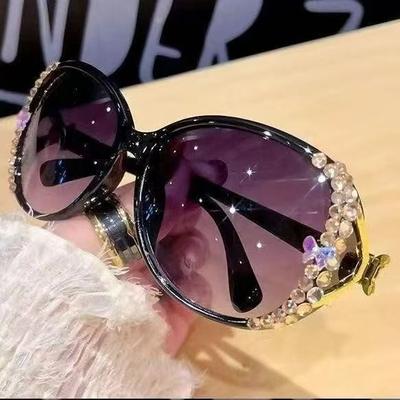 Fashion Sunglasses With Diamond Studded Sunglasses